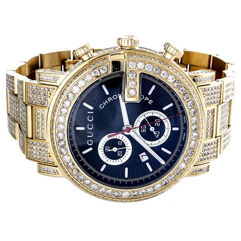 gucci watches for men diamond